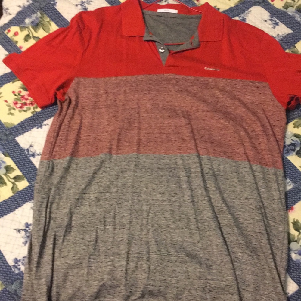 Calvin Klein collar shirt